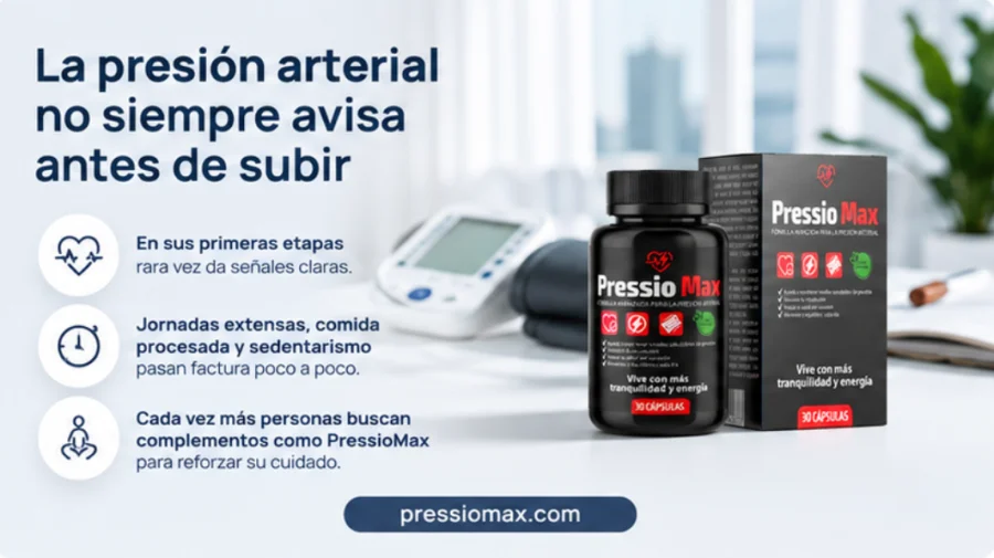 PressioMax — cuidado diario de la presión arterial
