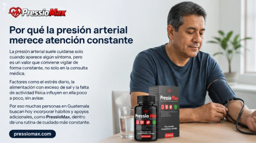 PressioMax — cuidado diario de la presión arterial