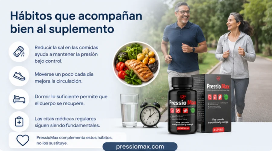 PressioMax — ingredientes de la fórmula
