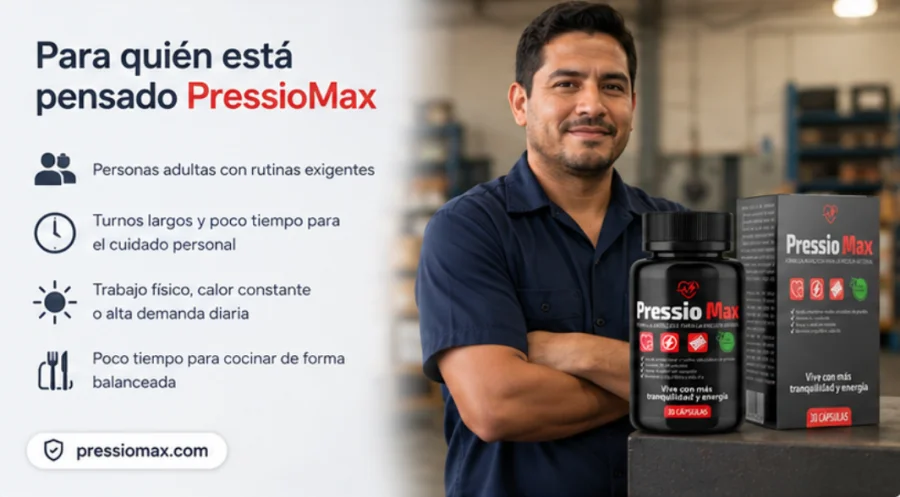 PressioMax — rutina de bienestar cardiovascular