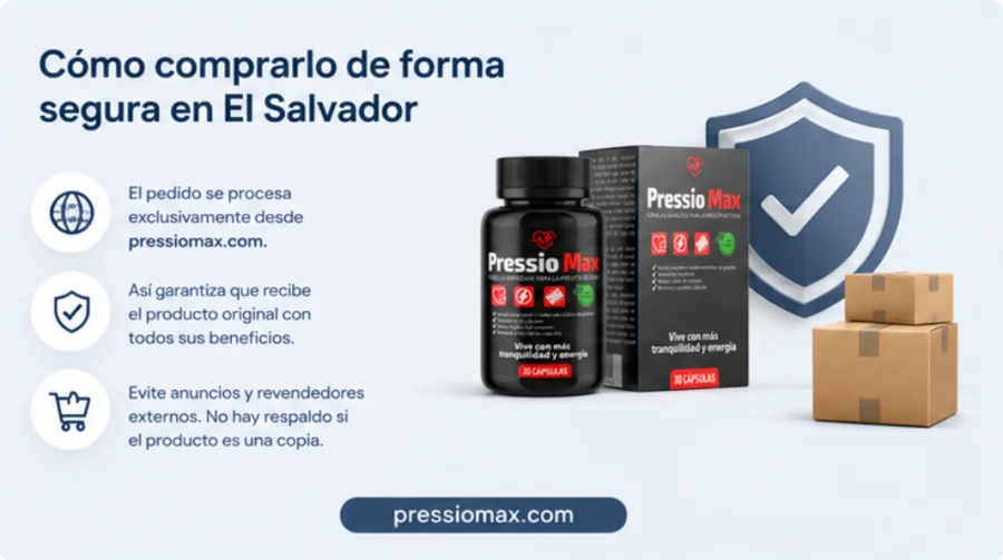 PressioMax — sitio oficial en El Salvador