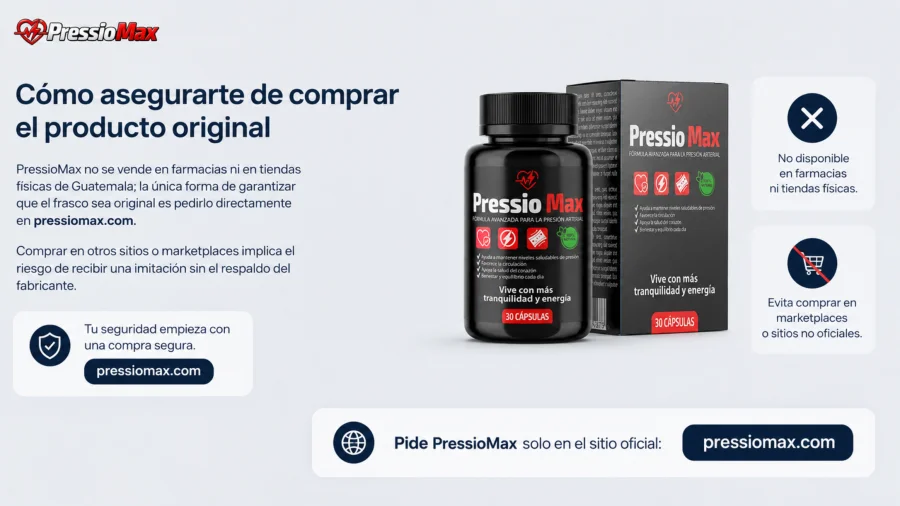 PressioMax — sitio oficial en Guatemala