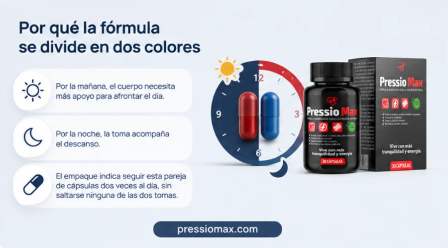 PressioMax — uso diario junto con las comidas